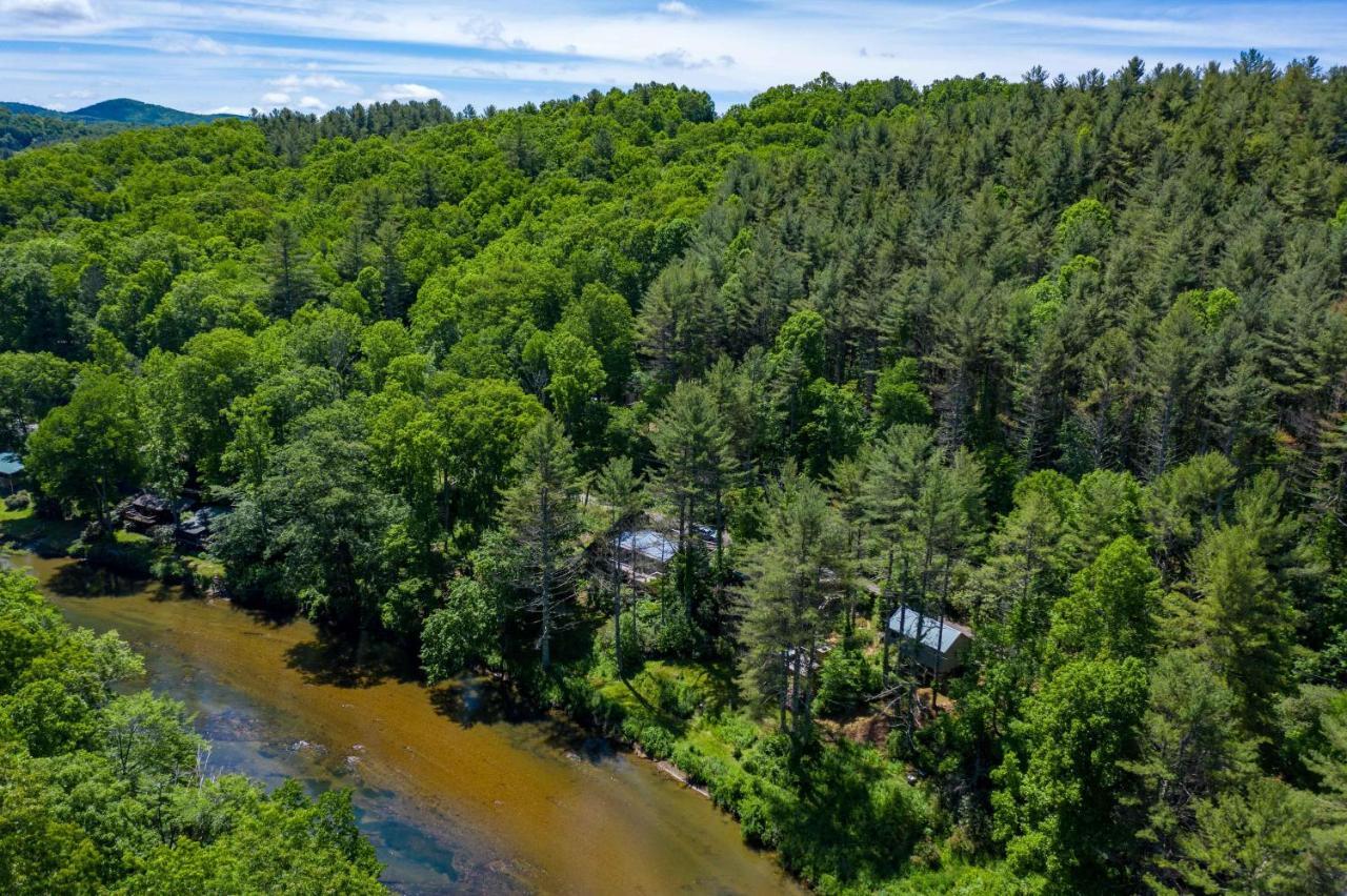 Vila Knotty Pine West Jefferson Exteriér fotografie