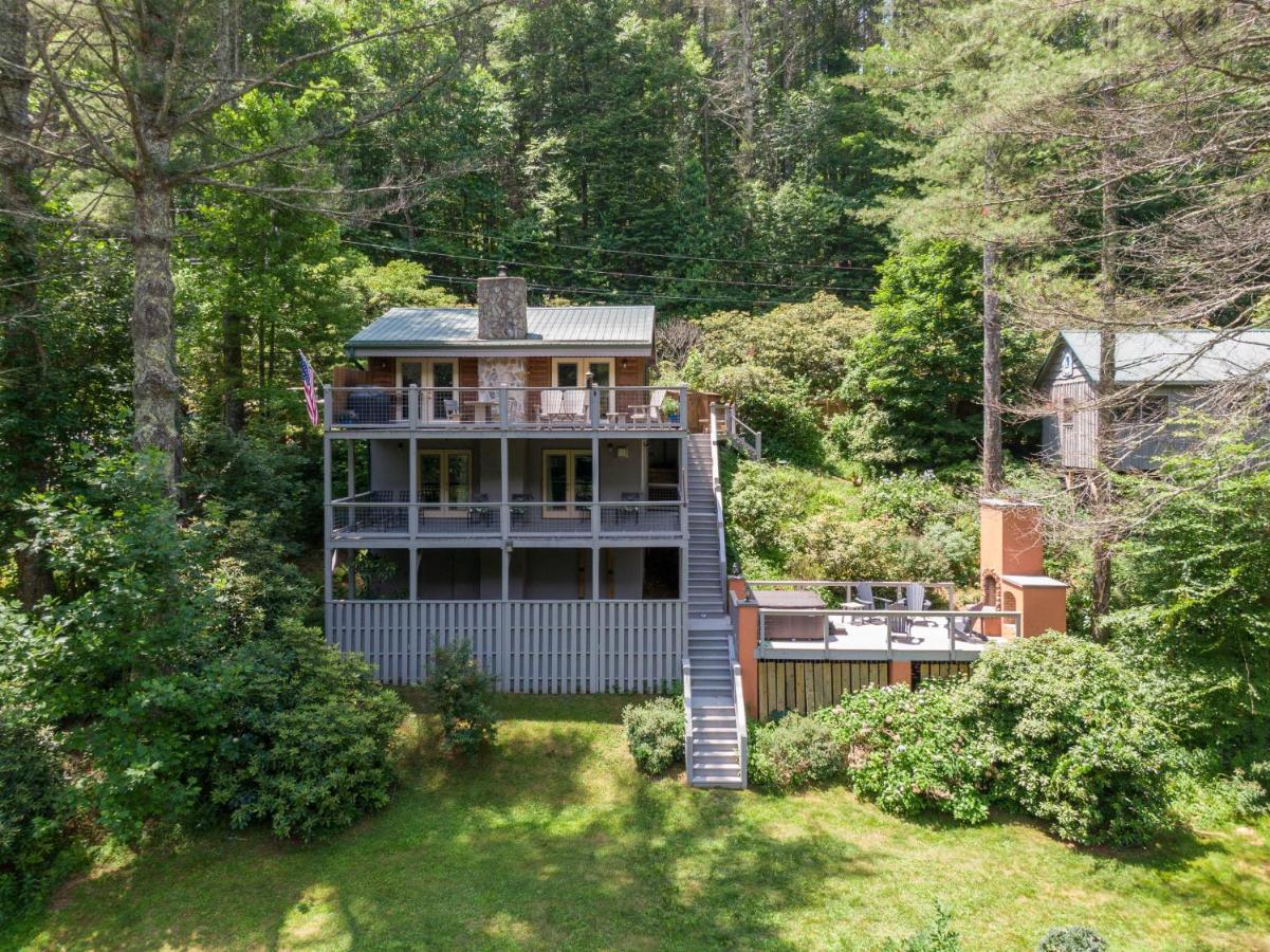 Vila Knotty Pine West Jefferson Exteriér fotografie