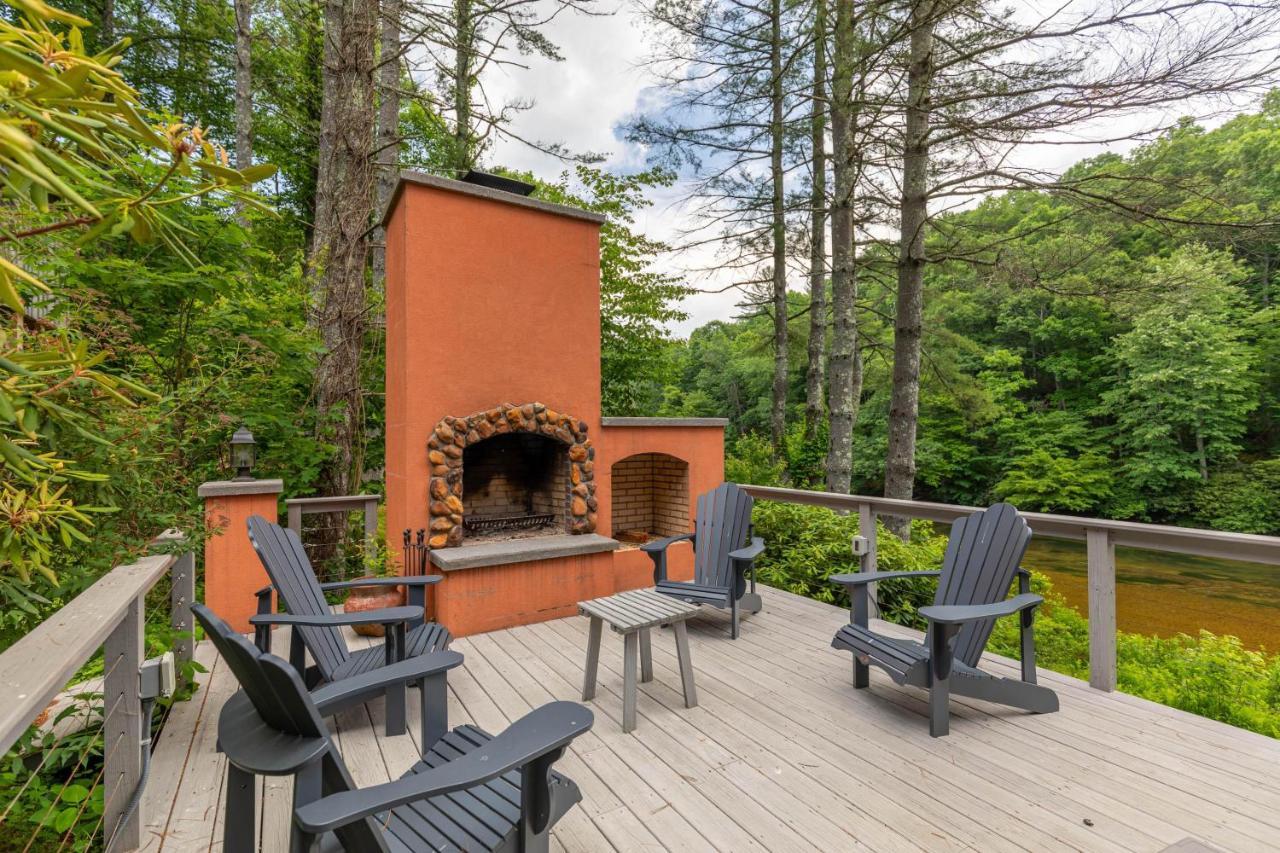 Vila Knotty Pine West Jefferson Exteriér fotografie