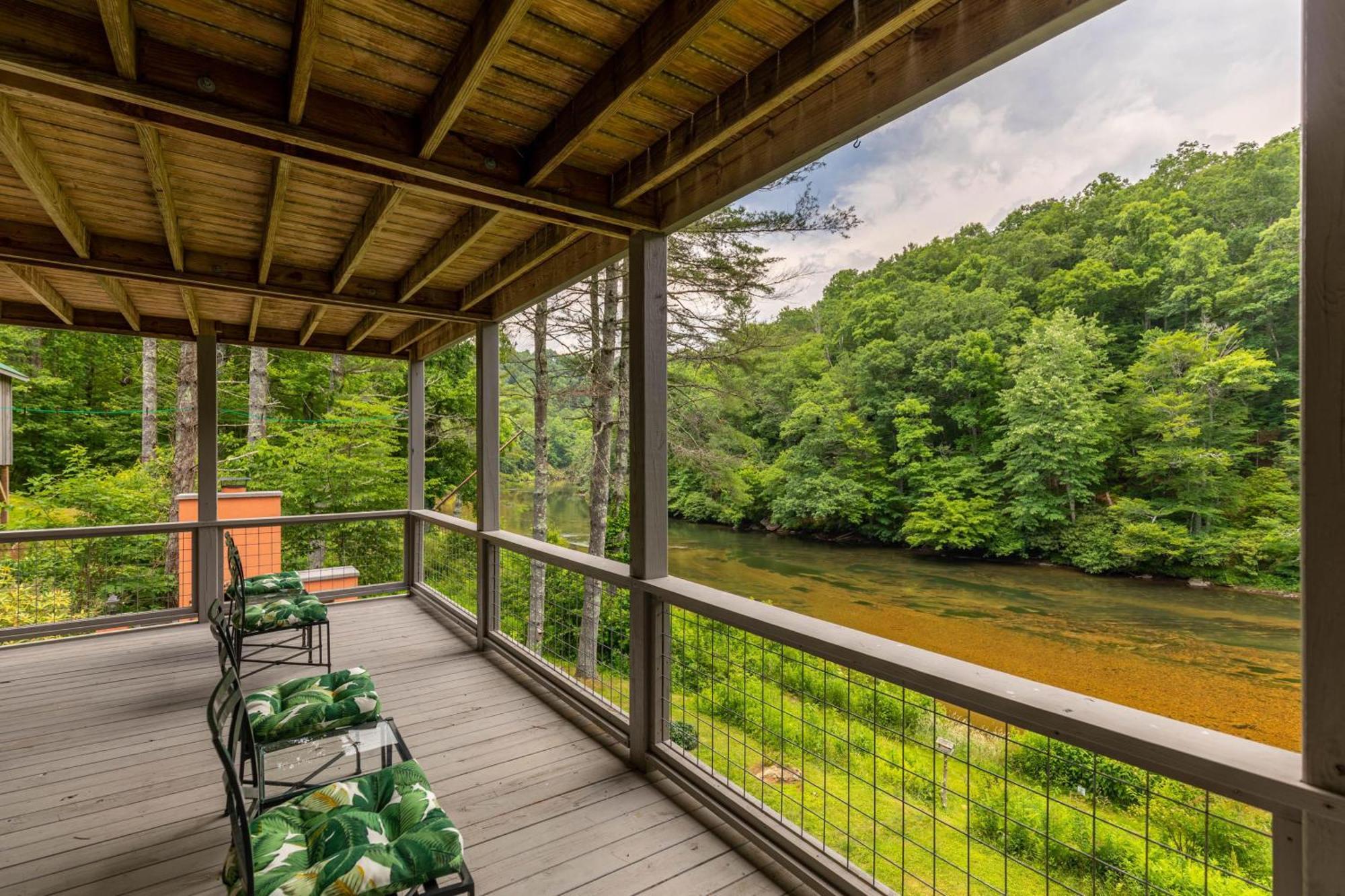 Vila Knotty Pine West Jefferson Exteriér fotografie